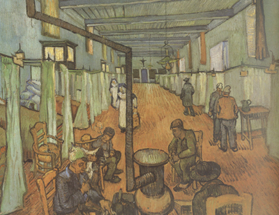 Vincent Van Gogh Ward in the Hospital in Arles (nn04)